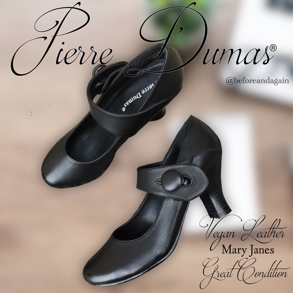 Vegan Leather Mary Janes